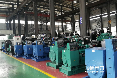 南宁大西洋置业有限公司采购800KW里卡多广西顶博发电机组制造 
